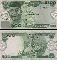 *500 Naira Nigéria 2023, P48b UNC - Kliknutím na obrázok zatvorte -